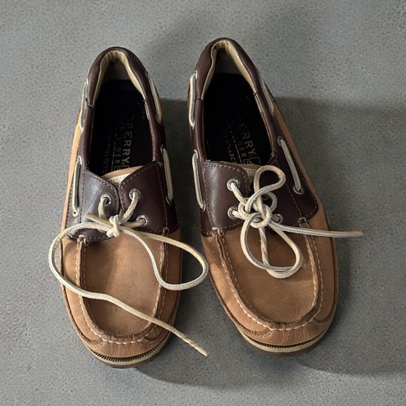 Sperry Two-Tone Brown Boat Shoes - Picture 4 of 4